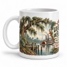 Mug Jules Verne - Les rives de Floride, anse à gauche