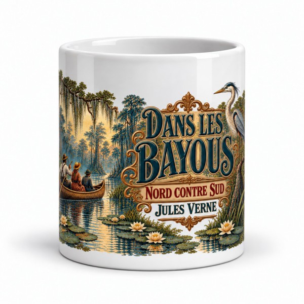 Mug Jules Verne - Dans les bayous, Manufacture Arssans