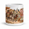 Mug Jules Verne - Le retour en France, vue de face