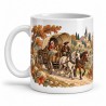 Mug Jules Verne - Le retour en France, anse à gauche