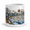Mug Jules Verne - L’axe de la Terre, vue de face