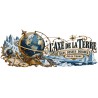 Mug Jules Verne - L’axe de la Terre, décor à plat