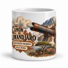 Mug Jules Verne - Le canon du Kilimandjaro, vue de face