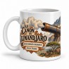 Mug Jules Verne - Le canon du Kilimandjaro, anse à gauche