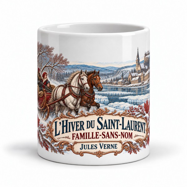 Mug Jules Verne - L’hiver du Saint-Laurent, Manufacture Arssans