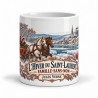 Mug Jules Verne - L’hiver du Saint-Laurent, vue de face