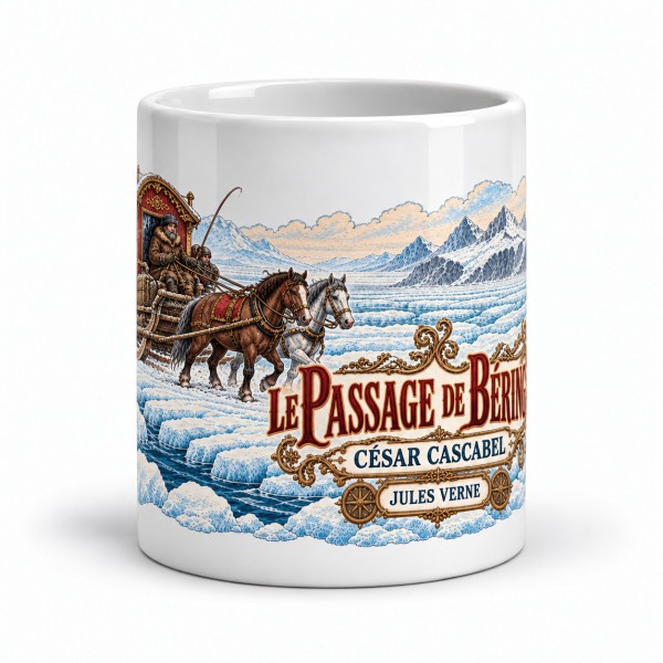 Mug Jules Verne - Le passage de Béring, Manufacture Arssans