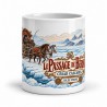 Mug Jules Verne - Le passage de Béring, vue de face
