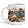 Mug Jules Verne - Les îlots introuvables, anse à gauche