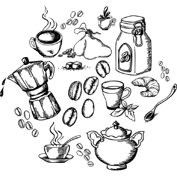 Papier Peint Lithographie Culina — Ambiance 2