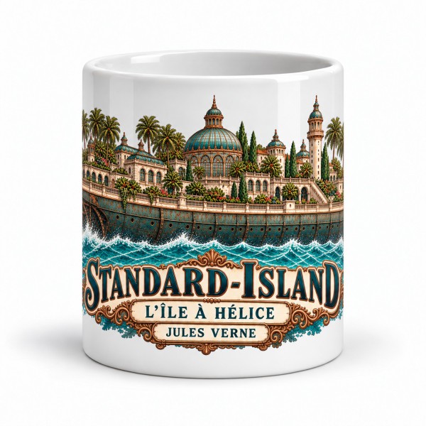 Mug Jules Verne - Standard-Island, Manufacture Arssans