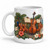 Mug Jules Verne - Le quatuor du Pacifique, anse à gauche