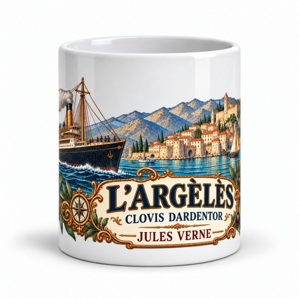 Mug Jules Verne - L’Argèlès, Manufacture Arssans