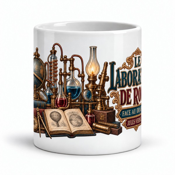Mug Jules Verne - Le laboratoire de Roch, Manufacture Arssans