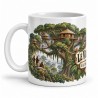 Mug Jules Verne - À la cime des grands arbres, anse à gauche