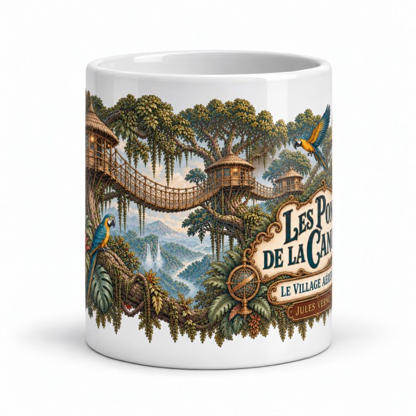 Mug Jules Verne - Les ponts de la canopée, Manufacture Arssans