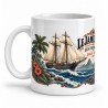Mug Jules Verne - Le James-Cook, anse à gauche