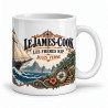 Mug Jules Verne - Le James-Cook, anse à droite
