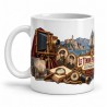 Mug Jules Verne - Le témoin photographique, anse à gauche