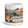 Mug Jules Verne - Le canal du désert, vue de face