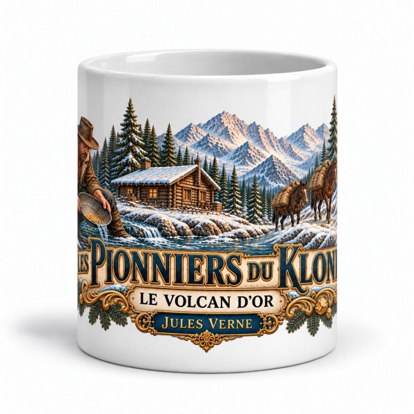Mug Jules Verne - Les pionniers du Klondike, Manufacture Arssans