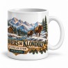 Mug Jules Verne - Les pionniers du Klondike, anse à droite