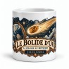 Mug Jules Verne - Le bolide d’or, vue de face