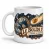 Mug Jules Verne - Le bolide d’or, anse à gauche