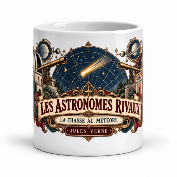 Mug Jules Verne - Les astronomes rivaux, Manufacture Arssans