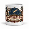 Mug Jules Verne - Les astronomes rivaux, vue de face
