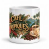 Mug café - Café des Tropiques, vue de face