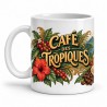 Mug café - Café des Tropiques, anse à gauche