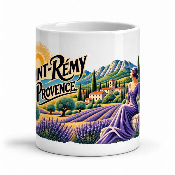 Mug Provence - Saint-Rémy et ses lavandes, Manufacture Arssans