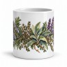 Mug Provence - Herbier de garrigue, vue de face
