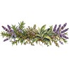 Mug Provence - Herbier de garrigue, décor à plat