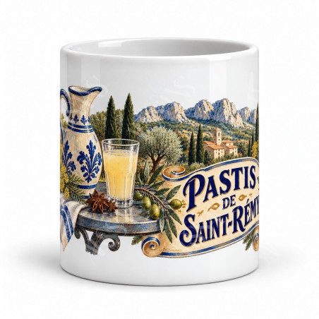 Mug apéritif - Pastis de Saint-Rémy, vue de face