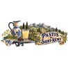 Mug apéritif - Pastis de Saint-Rémy, décor à plat
