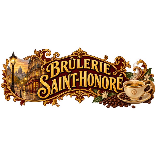 Mug café - Brûlerie Saint-Honoré, décor à plat