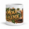 Mug café - Moka Légende, vue de face
