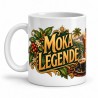 Mug café - Moka Légende, anse à gauche