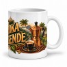 Mug café - Moka Légende, anse à droite