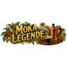 Mug café - Moka Légende, décor à plat