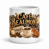 Mug café - Café Beaumont, vue de face