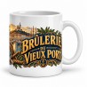 Mug café - Brûlerie du Vieux Port, anse à droite