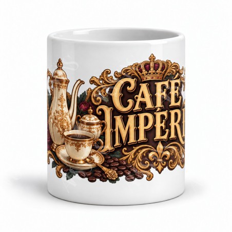 Mug café - Café Impérial, vue de face
