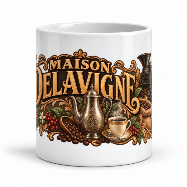 Mug café - Maison Delavigne, Manufacture Arssans