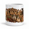 Mug café - Maison Delavigne, vue de face