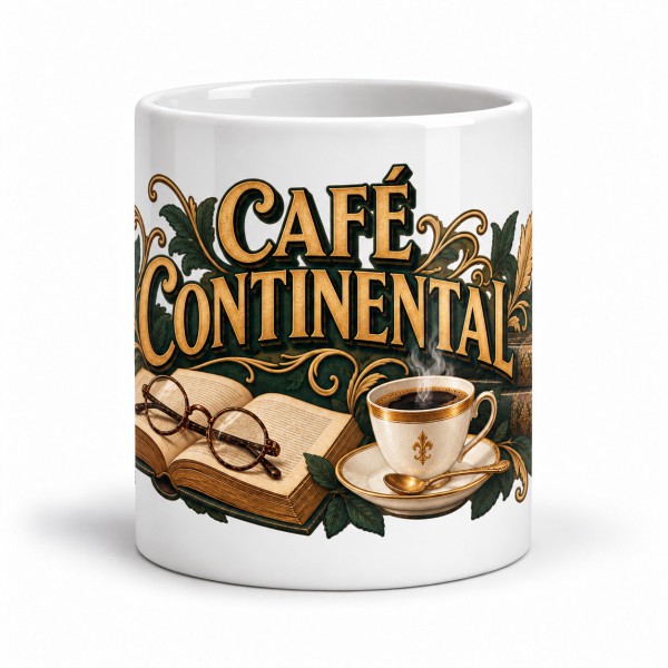 Mug café - Café Continental, Manufacture Arssans
