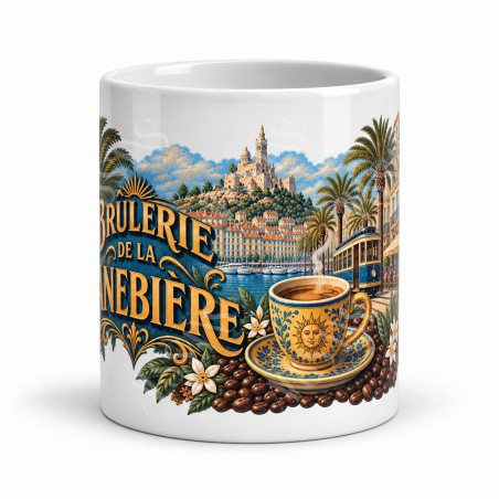 Mug café - Brûlerie de la Canebière, vue de face
