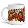 Mug café - Caffè Vesuvio, anse à gauche